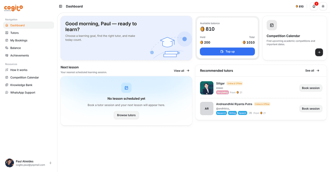 Cogito Academy Platform